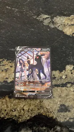 2022 Pokemon Umbreon V TG22/TG30 Brilliant Stars Trainer Gallery Holo Card NM - Image 1