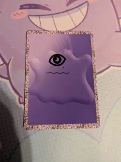 Pokemon Fanart Dittomon Card Psychic Energy - Image 1