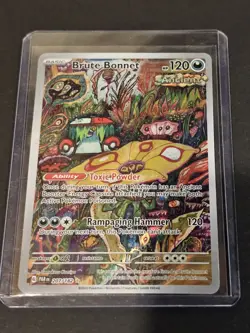 Brute Bonnet 207/182 Sv04: Paradox Rift Holo Illustration Rare Pokemon - Image 1