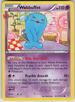 Pokemon TCG Wobbuffet Common Generations: Radiant Collection RC11/RC32 - Image 1