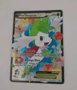 Pokemon Shaymin EX Full Art RC21/RC25 Legendary Treasures Holo - Image 1