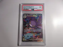 PSA 9 Team Rocket's Crobat EX Special Illustration Rare Destined Rivals Pokemon - Image 1