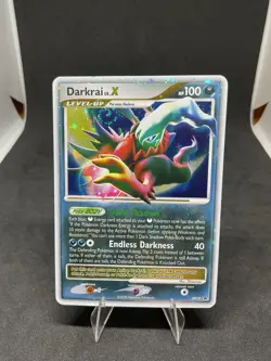 Darkrai LV.X DP19 Diamond and Pearl Holo Promo MP Pokemon - Image 1