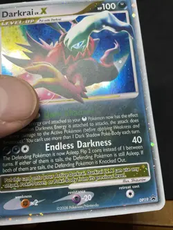 Darkrai LV.X DP19 Diamond and Pearl Holo Promo MP Pokemon - Image 5
