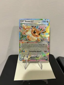 Pokemon TCG Eevee EX 75/131 Prismatic Evolutions Double Rare Holo - Image 1