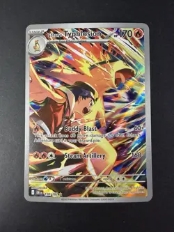 Ethan's Typhlosion 190/182 Pokemon Destined Rivals Illustration Rare Mint/NM - Image 1