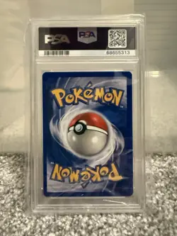 Pokemon WOTC TCG 1999 Base Set Abra 43/102 NEAR MINT PSA 8 - Image 2