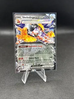 Skeledirge ex 137/182 Pokemon TCG Paradox Rift Double Rare NM Tera Holo - Image 2
