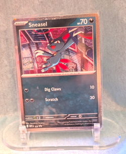 Sneasel *Cosmos Holo* #20 (Black Star/Mega Promo) MEP Pokemon (Promo) NM - Image 1