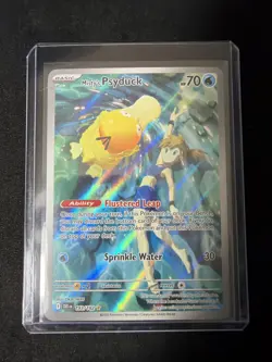 Misty's Psyduck Holo Illustration Rare Card 193/182 Sv10: Destined Rivals - Image 1