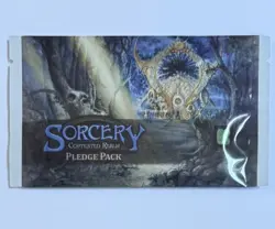 Sorcery Contested Realm Kickstarter Alpha Pledge Pack Sealed Mint - Image 1