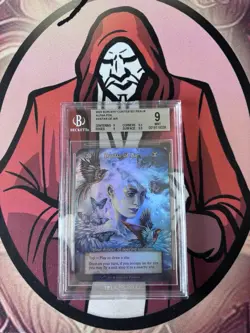 Sorcery Contested Realm TCG ALPHA Avatar Of Air UNIQUE Foil BGS 9Q++ Regrade !! - Image 1