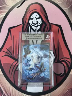 Sorcery Contested Realm TCG ALPHA Avatar Of Air UNIQUE Foil BGS 9Q++ Regrade !! - Image 2