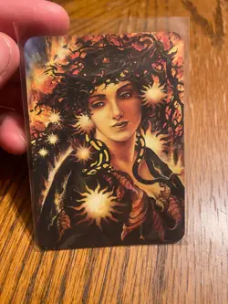 Sorcery Contested Realm Avatar of Fire Foil Alpha - Image 2