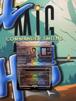 1x Idyllic Tutor ✨ Borderless 🌈 FOIL ✨ FalloutR Secret Lair MTG NM (1636) - Image 1