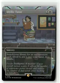 Idyllic Tutor 1636 Rainbow FOIL - Fallout Secret Lair MTG NM - Image 1