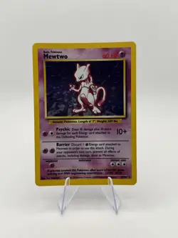 Mewtwo - 010/102 Holo Rare Base Set Unlimited- NM Pokemon TCG - Image 2