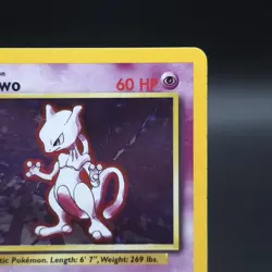 Mewtwo - 010/102 Holo Rare Base Set Unlimited- NM Pokemon TCG - Image 4