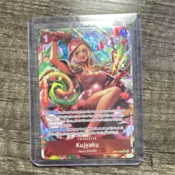 One Piece Kujyaku OP11-004 A Fist of Divine Speed Alternate Art Foil Super Rare - Image 1