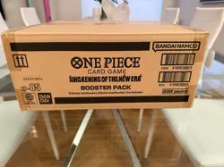 One Piece OP05 AWAKENING OF THE NEW ERA SEALED CASE 12 BOOSTER BOX (ENG) BRAND N - Image 1