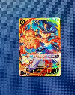 One Piece TCG - Sabo - OP07-118 - PRB02 - Secret Rare - NM/MINT - Image 1