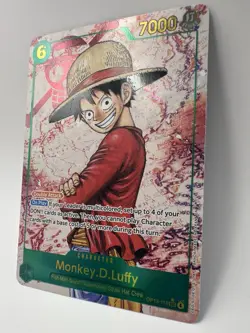 One Piece TCG Monkey.D.Luffy Secret Alt Art OP13-118 English - Image 2