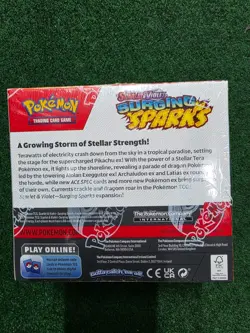Pokemon TCG: Surging Sparks Booster Box (36 Packs) New & Sealed - English - Image 3
