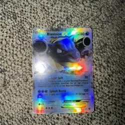 Pokemon TCG Blastoise EX XY30 Black Star Promo Moderate Play Holofoil - Image 1