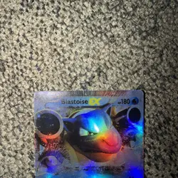 Pokemon TCG Blastoise EX XY30 Black Star Promo Moderate Play Holofoil - Image 3