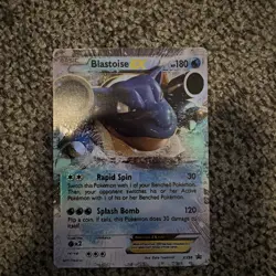 Pokemon TCG Blastoise EX XY30 Black Star Promo Moderate Play Holofoil - Image 4