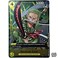 One Piece Card Game Zoro P-042 Event Pack Vol.3 Promo Foil English - Image 1