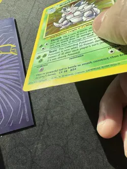 Pokemon Nidoking 11/102 Holo Rare Base Set 136💎NM LP +💎 - Image 4