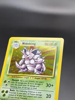 Nidoking - 11/102 - Base Set Unlimited 1999 - WOTC - Holo Rare - NM/LP - Pokemon - Image 2
