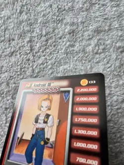 DBZ Dragon Ball Z Android 18 133 CCG Unlimited Cell Saga Score MP - Image 2
