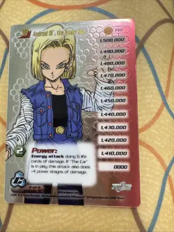 Dragon Ball Z - Android 18, the Smart One 198 - HI-TECH FOIL - Cell Saga - Image 1