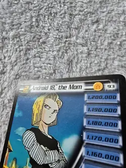 DBZ Dragon Ball Z Android 18, the Mom 93 CCG Unlimited Babidi Saga MP - Image 2