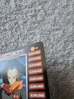 DBZ Dragon Ball Z Android 17, The Fighter 181 CCG Unlimited Cell Saga MP - Image 3