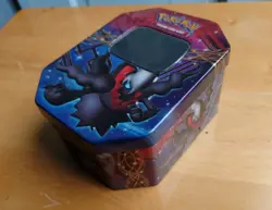 POKEMON TCG Legendary EX Tin Darkrai Rayquaza Mewtwo TIN ONLY 2012 - Image 2