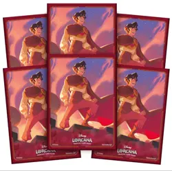 Disney Lorcana Deck Sleeves - Shimmering Skies - Aladdin - 65 Count Pack - Image 2