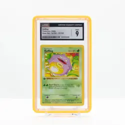 Pokemon Koffing #51 Base Set 1st Edition Shadowless 1999 - CGC 9 Mint - Image 1