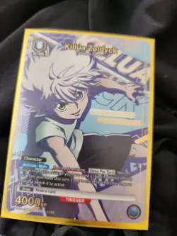 Killua Zoldyck Hunter x Hunter UEX04BT/HTR-2-043 SR* Vol.2 Union Arena NM ENG - Image 1
