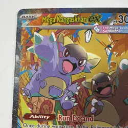 Pokemon TCG Mega Kangaskhan EX 182/132 Holo Rare ME01 Mega Evolution Live 5 Day! - Image 2