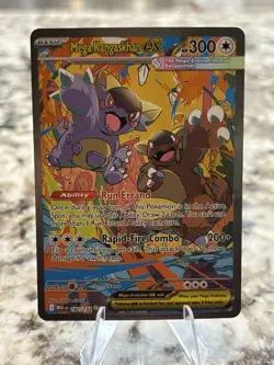 Pokemon TCG Mega Kangaskhan EX 182/132 Holo Rare ME01 Mega Evolution - Image 1