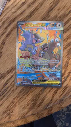 Pokemon TCG Mega Kangaskhan EX 182/132 Holo Rare ME01 Mega Evolution - Image 1