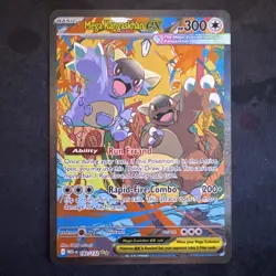 Pokemon TCG Mega Kangaskhan EX 182/132 Holo Rare ME01 Mega Evolution - Image 1