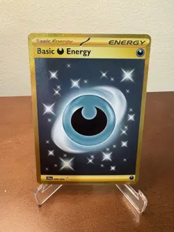 Pokemon 2024 Gold Basic Darkness Energy 098/064 Sv: Shrouded Fable Holo - Image 1