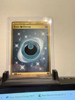 Basic Darkness Energy Gold Hyper Rare Holo Card 098/064 Shrouded Fable SFA - Image 1
