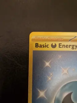 Basic Darkness Energy 098/064 Shrouded Fable Holo Gold Hyper Rare Pokemon Card - Image 5