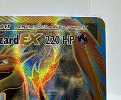 Mega Charizard EX - 101/108 XY Evolutions Full Art Gold Pokemon - NM+ Clean - Image 3