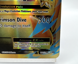 Mega Charizard EX - 101/108 XY Evolutions Full Art Gold Pokemon - NM+ Clean - Image 5